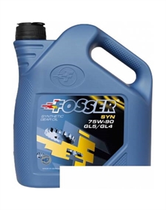 Трансмиссионное масло Syn 75W-90 GL5/GL4 4л Fosser
