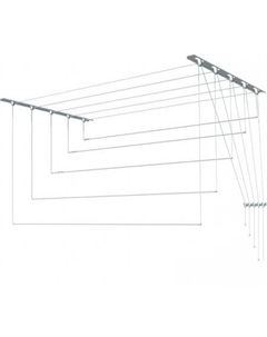 Сушилка для белья потолочная, металл, 2,2 м (С-009) Лиана