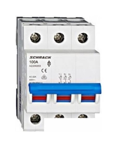 Выключатель нагрузки AZ 3p 100A AZ200203 Schrack technik
