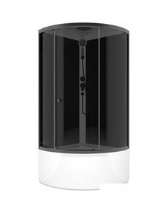 Душевая кабина Simple 99 High 90x90 DS01Sm99HBT00.Gt-V1.2-Black Domani-spa