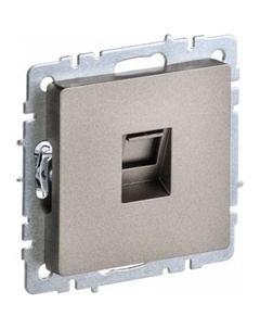 Розетка компьютерная Brite BR-K10-1-K37 Iek