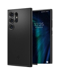 Чехол для телефона Thin Fit для Galaxy S24 Ultra ACS07281 (черный) Spigen