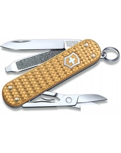 Нож-брелок Classic Precious Alox 0.6221.408G (золотистый) Victorinox