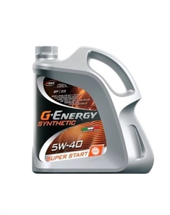 Моторное масло Synthetic Super Start 5W-40 5л G-energy