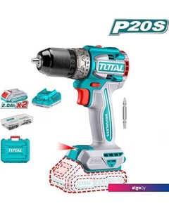 Дрель-шуруповерт TDLI20602 (с 2-мя АКБ, кейс, оснастка) Total