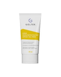 Крем солнцезащитный Geltek Мультипротектор SPF 50+ Гельтек