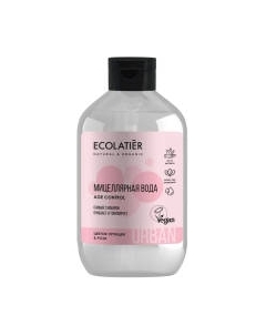 Мицеллярная вода Ecolatier Urban цветок орхидеи и роза