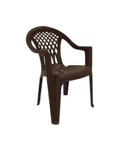 Стул пластиковый БИМАпласт Коричневый Бимапласт