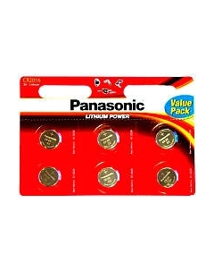 Комплект батареек Panasonic CR-2016EL/6B