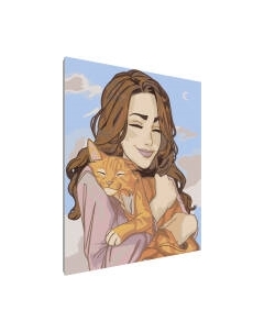 Картина по номерам PaintLine Кошачьи обнимашки / 2037332143653 Paintline