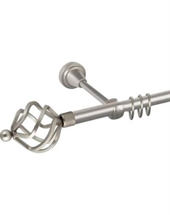 Карниз для штор АС ФОРОС Prime D16Г + наконечники Булава Ас форос