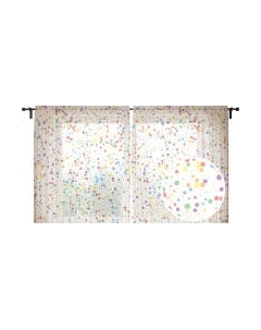 Гардины JoyArty Новогоднее конфетти / tul_290641 Joyarty