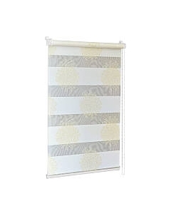 Рулонная штора Delfa Сантайм День-Ночь Декор МКД DN-44805