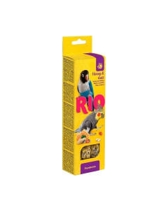 Лакомство для птиц Mealberry RIO Палочки для средних попугаев с медом и орехами