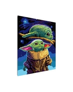 Картина по номерам PaintLine Малыш Йода / 2037545337078 Paintline