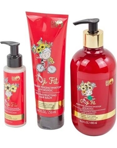 Набор косметики для волос Bio World Шампунь для волос+Бальзам для волос+Эмульсия для волос BW-1 Bio world