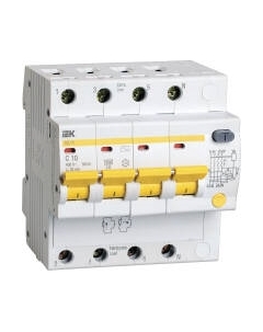 Дифференциальный автомат IEK MAD10-4-010-C-030 Iek