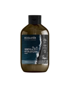 Гель для душа Ecolatier Urban Man грейпфрут и вербена 2 в 1