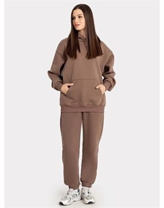 Комплект женский (худи, брюки) в таупово-бежевом оттенке Mark formelle