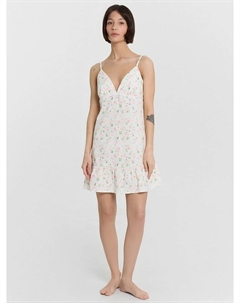 Сарафан женский белый с цветочным принтом Mark formelle