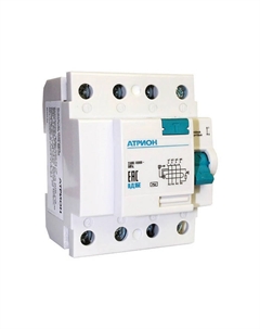 Устройство защитного отключения ВД15, 4Р, 25А, 30мА Атрион