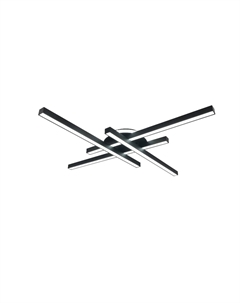 Светильник подвесной (LED) 50Вт XL-60034/4S BK Mirastyle