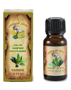 Чайное дерево натуральное эфирное масло "Банный день", 10мл Aroma'saules