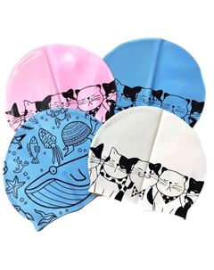 Шапочка для плавания ZEZ SW20-RT Zez sport