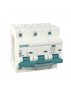 Выключатель автоматический ВА 47-29 3P 40А хар. C Атрион