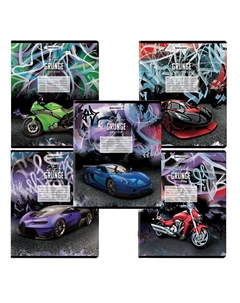 Тетради 18л КОМПЛЕКТ 10шт Драйв клетка Brauberg