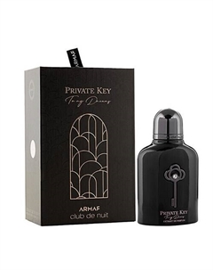 Парфюмерная вода Club De Nuit Private Key To My Dreams 100 Armaf perfumes