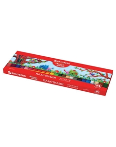 Пластилин классический "МАГИЯ ЦВЕТА" 1.0 Brauberg