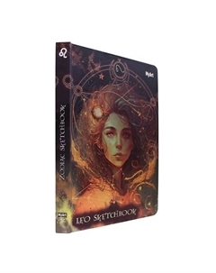 Блокнот-скетчбук Знаки зодиака "Лев" Myart