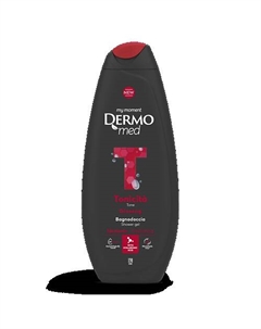 Гель для душа для мужчин с женьшенем TONE 750 Dermomed