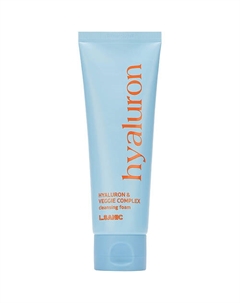 Увлажняющая очищающая пенка для лица с гиалуроновой кислотой и растительным комплексом Hyaluron Cleansing Foam 120 L’sanic