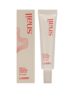 Обновляющий крем вокруг глаз с муцином улитки и комплексом керамидов Snail Eye Cream 25 L’sanic