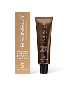 Крем-краска для бровей и ресниц Bronsun