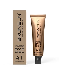 Гель-краска для ресниц и бровей Eyelash and Eyebrow DYE Bronsun