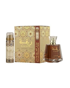 Парфюмерная вода Raghba с дезодорантом спрей Lattafa