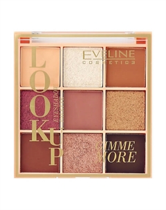 Палетка теней для век Gimme More Look Up Eyeshadow Palette Eveline