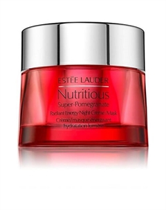 Ночная крем-маска с комплексом антиоксидантов для здорового сияния лица Nutritious Super-Pomegranate Estee lauder