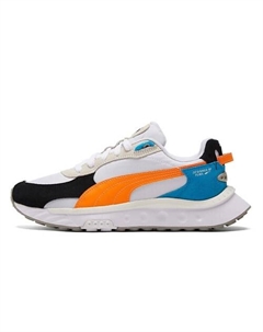 Кроссовки Wild Rider 'Rollin' White Orange Glow' Puma