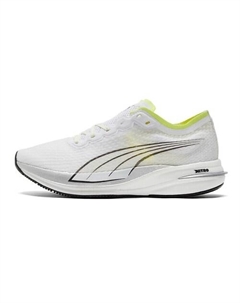 Кроссовки Deviate NITRO Cushioning, Breathable, Moisture Wicking Women's White Light Yellow Puma