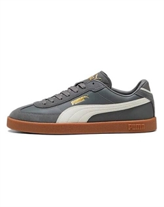 Кроссовки Club Anti Slip Wear Resistant Low Top Skateboard Shoes Unisex Gray Puma