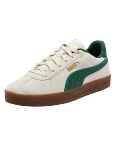 Кроссовки Club Anti Slip Wear Resistant Low Top Skateboard Shoes Unisex White Green Puma