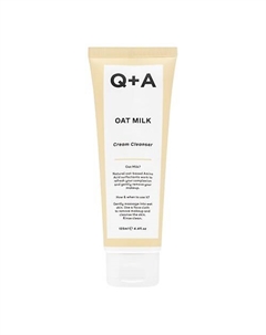 Мягкий очищающий крем для лица Oat Milk Cream Cleanser 125 Q+a