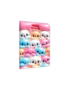 Блокнот в клетку Котики, мягкая обложка Myart