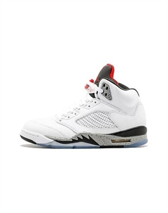 Кроссовки 5 Retro White Cement GS Nike