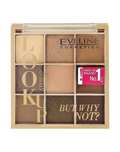 Палетка теней для век But Why Not Look Up Eyeshadow Palette Eveline