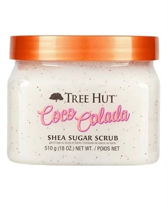 Сахарный скраб для тела с ароматом кокоса и ананаса Coco Colada Shea Sugar Scrub 610 Tree hut